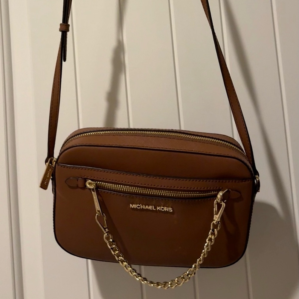 Michael Kors Tan Crossbody Bag
